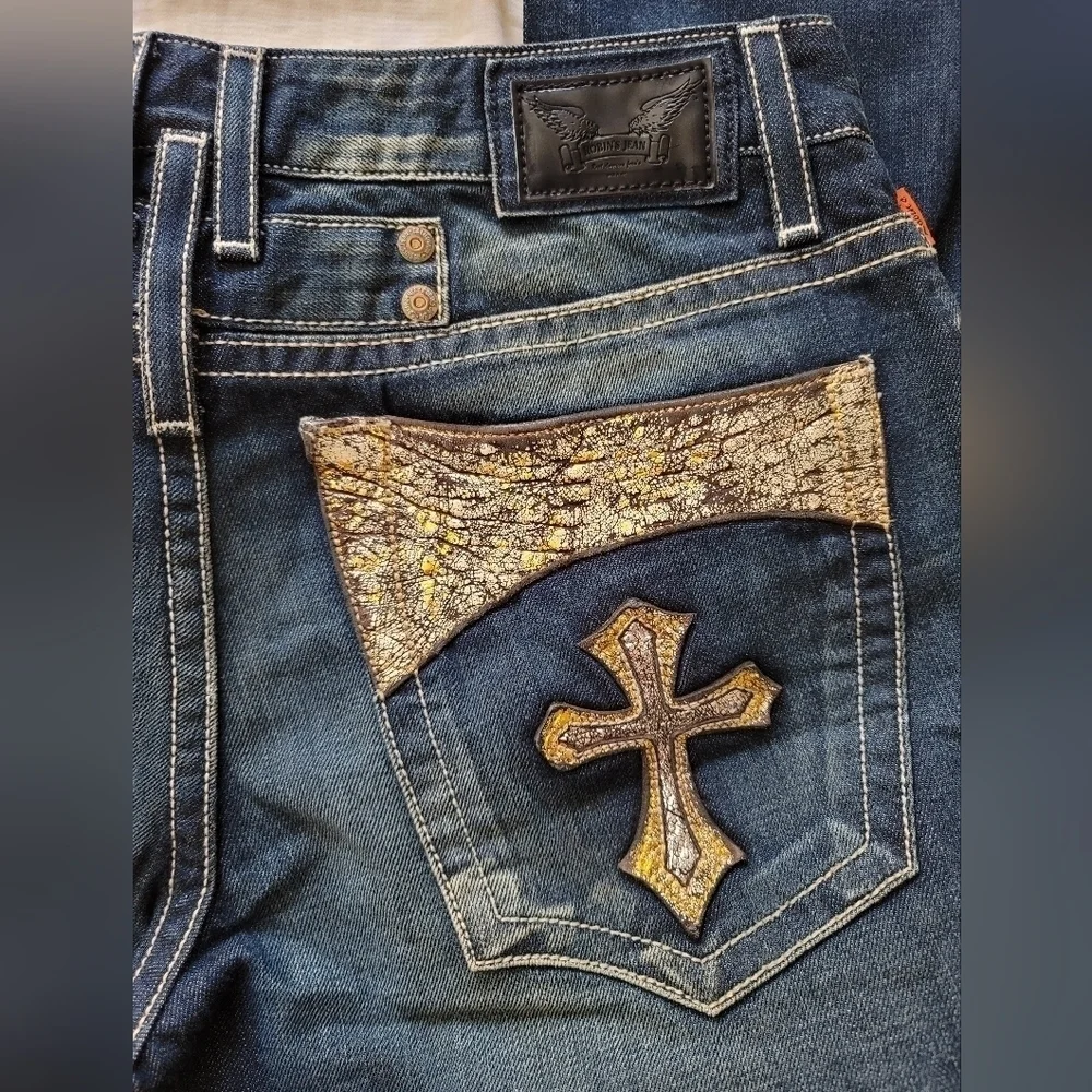 NWOT Men's Robin's Jeans Gothic 34